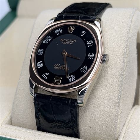 rolex cellini danaos 18k white and rose gold|rolex cellini watch prices.